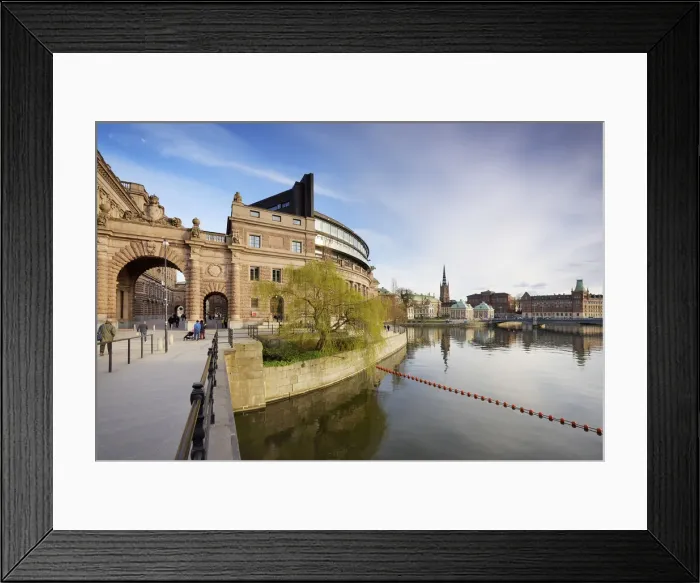 Framed Print : Gamla Stan and Riddarholmen, in the heart of Stockholm. Sweden Framed Print : Gamla Stan and Riddarholmen, in the heart of Stockholm. Sweden