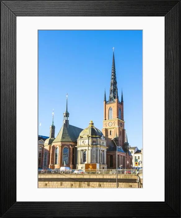 Framed Print : Stockholm, Sweden, Northern Europe. Riddarholmskyrkan (Church) in Riddarholmen Framed Print : Stockholm, Sweden, Northern Europe. Riddarholmskyrkan (Church) in Riddarholmen