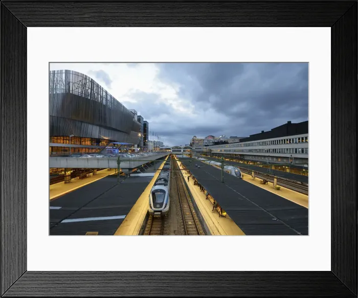 Framed Print : Central Railway Station, Stockholm. Sweden Framed Print : Central Railway Station, Stockholm. Sweden