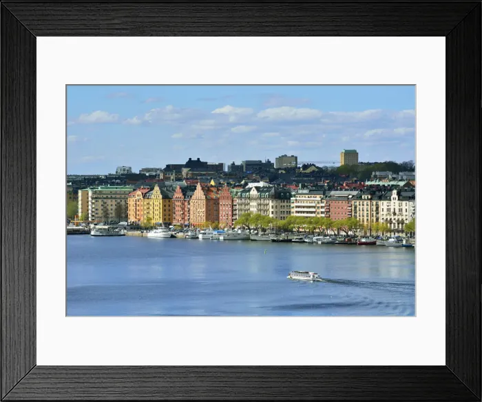 Framed Print : The elegant quarter of Norr Malarstrand. Stockholm, Sweden Framed Print : The elegant quarter of Norr Malarstrand. Stockholm, Sweden