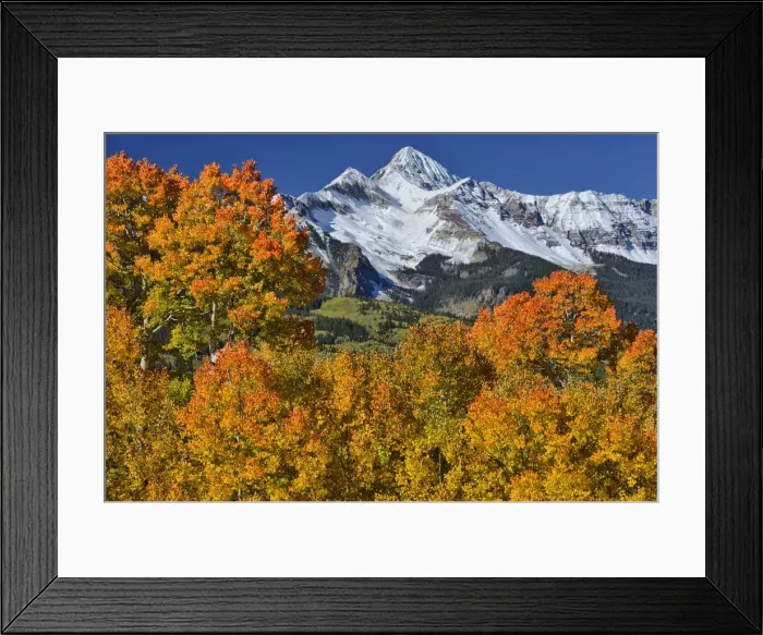 Framed Print : USA, Colorado, San Juan Mountains, peaks in autumn Framed Print : USA, Colorado, San Juan Mountains, peaks in autumn