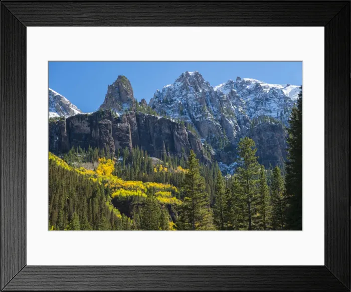 Framed Print : USA, Colorado, San Miguel County, San Juan Mountains, Telluride, Mountains in autumn Framed Print : USA, Colorado, San Miguel County, San Juan Mountains, Telluride, Mountains in autumn