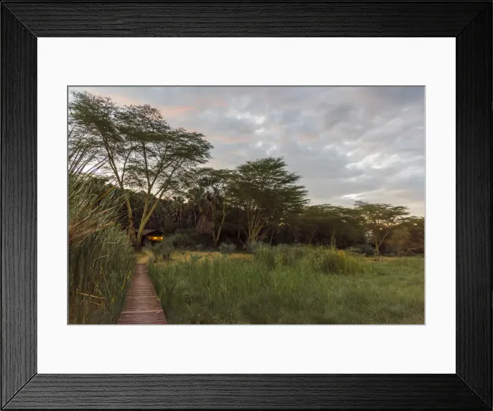Framed Print : Africa, Tanzania, Lake Eyasi. Sunset at the Kisima Ngeda Lodge Framed Print : Africa, Tanzania, Lake Eyasi. Sunset at the Kisima Ngeda Lodge