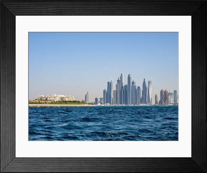 Framed Print : Dubai Marina, Dubai, United Arab Emirates Framed Print : Dubai Marina, Dubai, United Arab Emirates