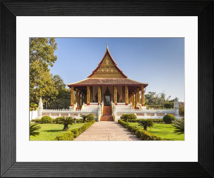 Framed Print : Laos, Vientiane, Haw Pha Keo, National Museum of Religious Art, exterior Framed Print : Laos, Vientiane, Haw Pha Keo, National Museum of Religious Art, exterior