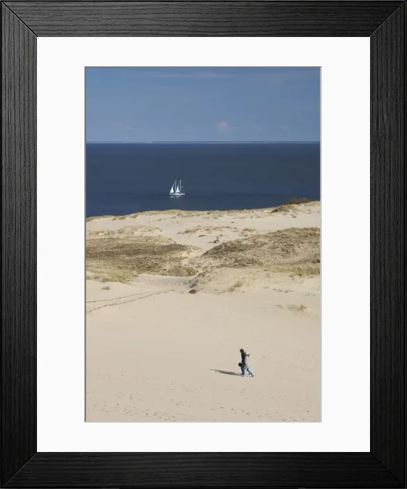 Framed Print : Lithuania, Western Lithuania, Curonian Spit, Nida, the Parnidis Dune Framed Print : Lithuania, Western Lithuania, Curonian Spit, Nida, the Parnidis Dune
