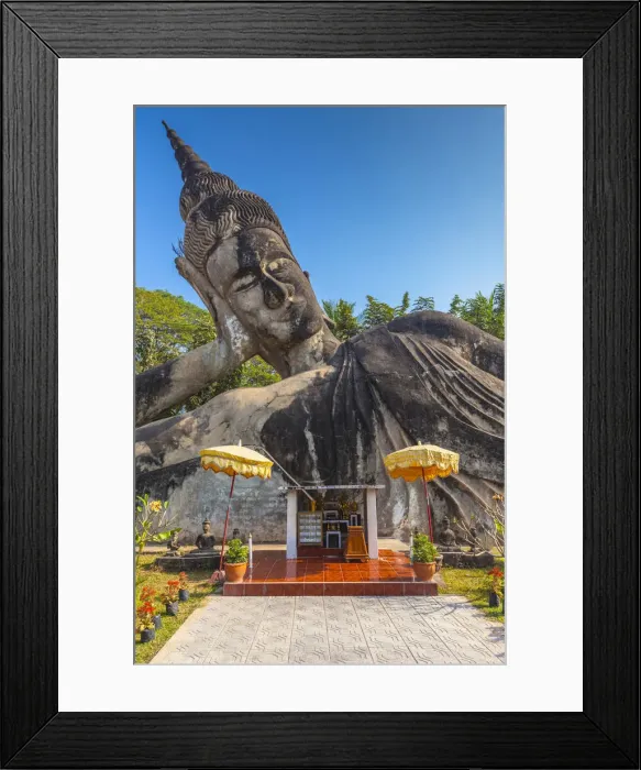 Framed Print : Laos, Vientiane, Xieng Khuan Buddha Park, statues of religious figures Framed Print : Laos, Vientiane, Xieng Khuan Buddha Park, statues of religious figures