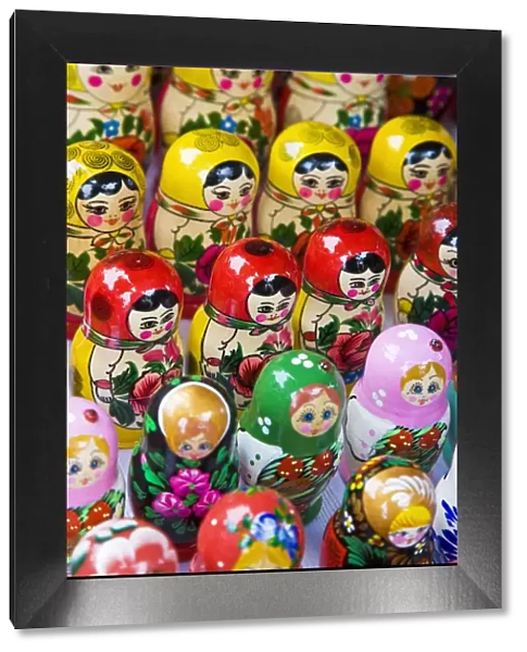 Lithuania, Vilnius, Russian Matryoshka dolls