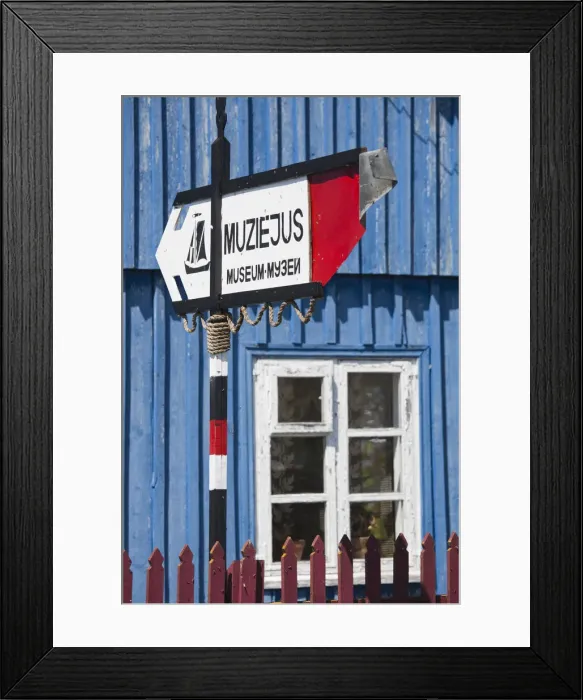 Framed Print : Lithuania, Western Lithuania, Curonian Spit, Nida, traditional Curonian weathervanes Framed Print : Lithuania, Western Lithuania, Curonian Spit, Nida, traditional Curonian weathervanes