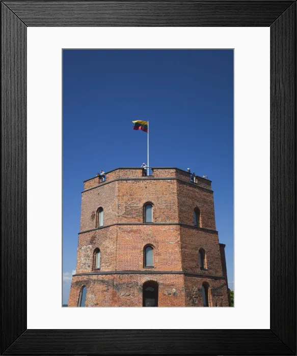 Framed Print : Lithuania, Vilnius, Gediminas Hill, Gedimino Tower Framed Print : Lithuania, Vilnius, Gediminas Hill, Gedimino Tower