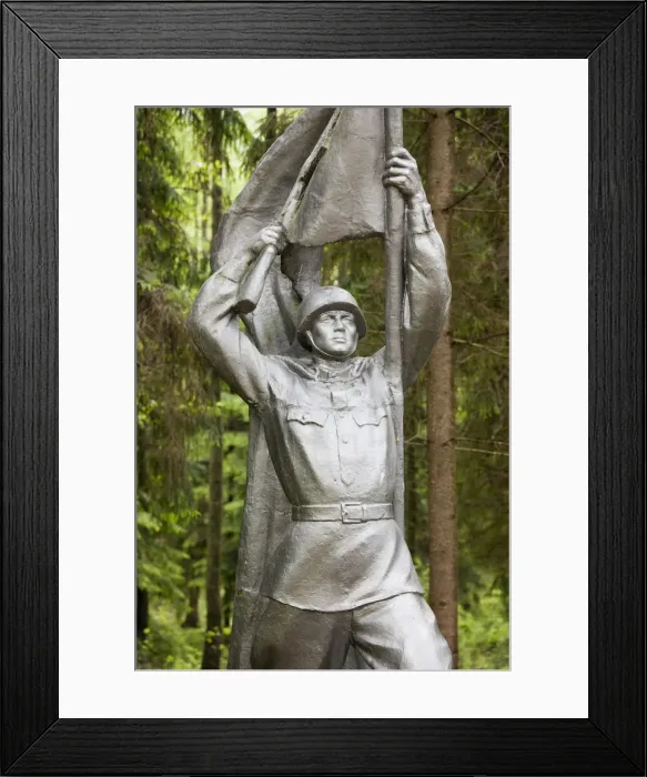 Framed Print : Lithuania, Southern Lithuania, Grutas, Grutas Park, sculpture park of former Communist-era Framed Print : Lithuania, Southern Lithuania, Grutas, Grutas Park, sculpture park of former Communist-era