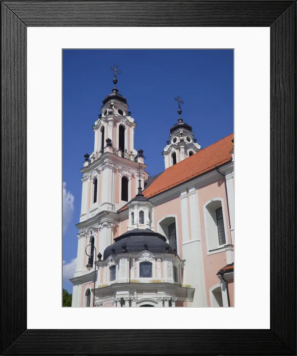 Framed Print : Lithuania, Vilnius, St. Catherine Church Framed Print : Lithuania, Vilnius, St. Catherine Church