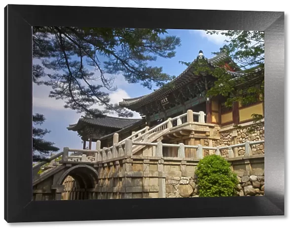 Korea, Gyeongsangbuk-do, Gyeongju, Bulguksa Temple