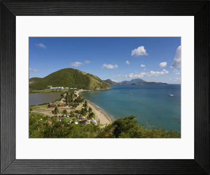 Framed Print : Caribbean, St Kitts and Nevis, St Kitts, Frigate Bay Framed Print : Caribbean, St Kitts and Nevis, St Kitts, Frigate Bay