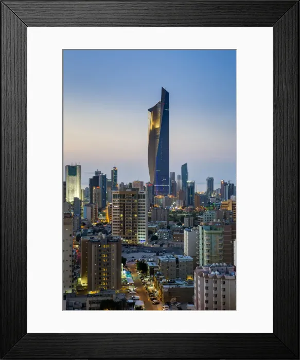 Framed Print : Kuwait, Kuwait City, the Al Hamra building, tallest building in Kuwait completed in 2011 Framed Print : Kuwait, Kuwait City, the Al Hamra building, tallest building in Kuwait completed in 2011