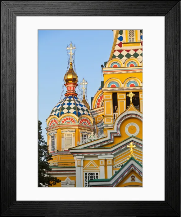 Framed Print : Kazakhstan, Almaty, Panfilov Park, Zenkov Cathedral previously known as Ascension Framed Print : Kazakhstan, Almaty, Panfilov Park, Zenkov Cathedral previously known as Ascension