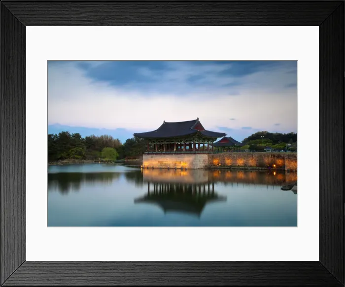 Framed Print : Korea, Gyeongsangbuk-do, Gyeongju, Anapji Pond Framed Print : Korea, Gyeongsangbuk-do, Gyeongju, Anapji Pond