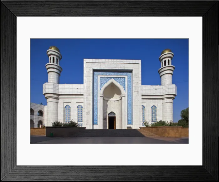 Framed Print : Kazakhstan, Almaty, Central Mosque Framed Print : Kazakhstan, Almaty, Central Mosque