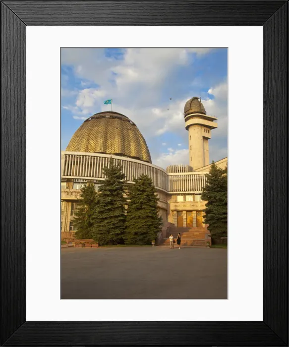 Framed Print : Kazakhstan, Almaty, Musuem