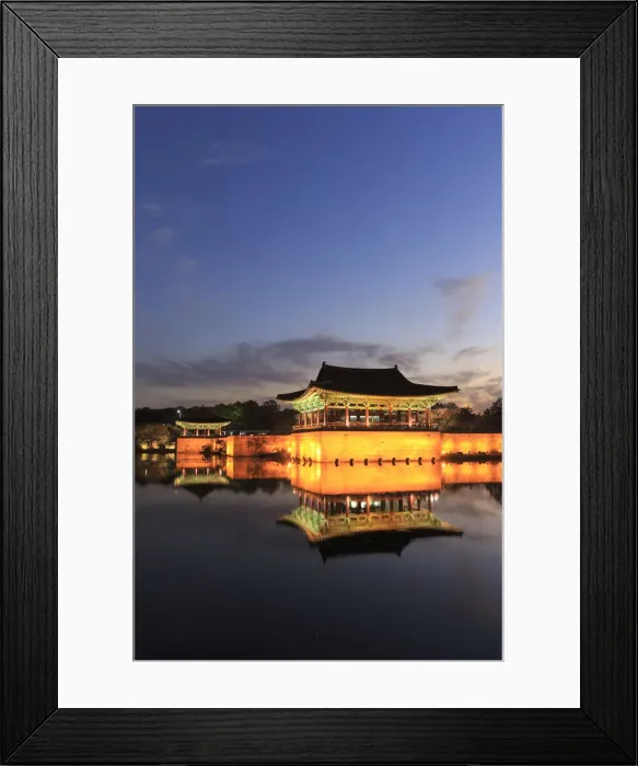 Framed Print : South Korea, Gyeongsanbuk-do, Gyeongju (Unesco Site), Anapji Pond Framed Print : South Korea, Gyeongsanbuk-do, Gyeongju (Unesco Site), Anapji Pond