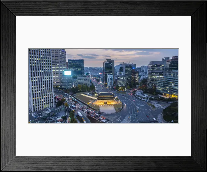 Framed Print : Sungnyemun Gate (Namdaemun Gate), Seoul, South Korea Framed Print : Sungnyemun Gate (Namdaemun Gate), Seoul, South Korea