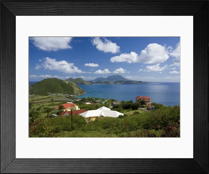 Framed Print : Caribbean, St Kitts and Nevis, St Kitts, Frigate Bay Framed Print : Caribbean, St Kitts and Nevis, St Kitts, Frigate Bay