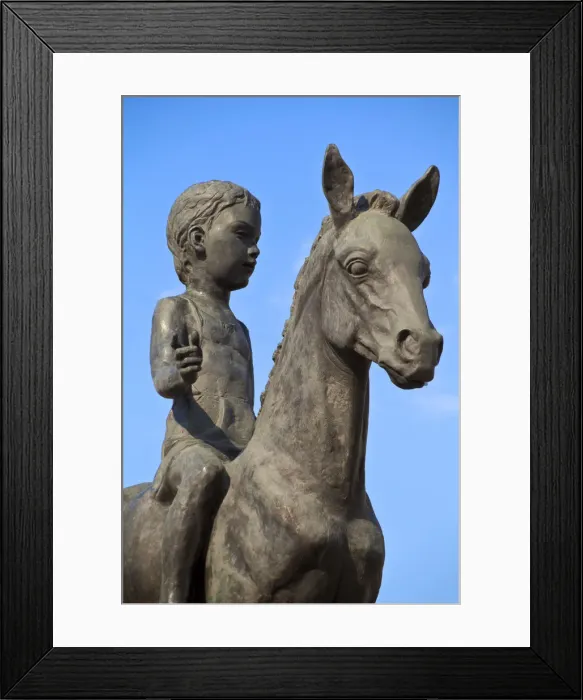Framed Print : Kazakhstan, Almaty, Respublika Alangy Soviet created ceremonial square Statue of girl Framed Print : Kazakhstan, Almaty, Respublika Alangy Soviet created ceremonial square Statue of girl