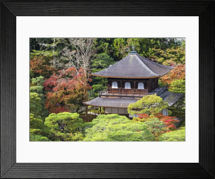 Framed Print : Japan, Kyoto, Ginkakuji Temple - A World Heritage Site