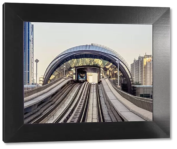 Dubai Metro Station, Dubai, United Arab Emirates