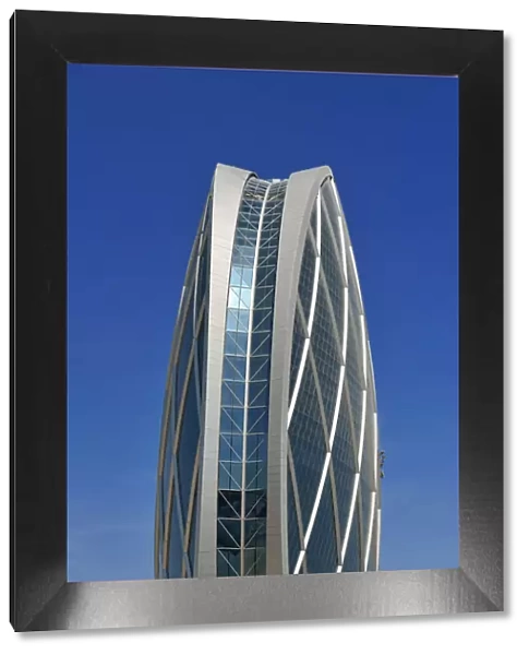 The Coin building Aldar headquarters, one of the largest real estate companies in