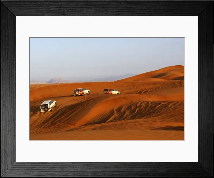Framed Print : Jeep Safari, Dubai, United Arab Emirates Framed Print : Jeep Safari, Dubai, United Arab Emirates