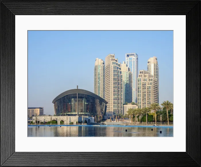 Framed Print : Dubai Opera, Dubai, United Arab Emirates Framed Print : Dubai Opera, Dubai, United Arab Emirates