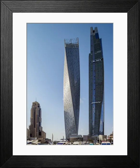 Framed Print : Dubai Marina, Dubai, United Arab Emirates Framed Print : Dubai Marina, Dubai, United Arab Emirates