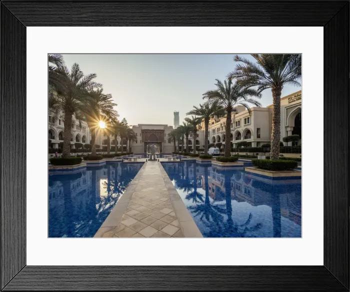 Framed Print : Palace Downtown at sunrise, Dubai, United Arab Emirates Framed Print : Palace Downtown at sunrise, Dubai, United Arab Emirates
