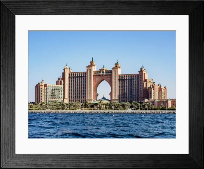 Framed Print : Atlantis The Palm Luxury Hotel, Palm Jumeirah artificial island, Dubai, United Arab Framed Print : Atlantis The Palm Luxury Hotel, Palm Jumeirah artificial island, Dubai, United Arab