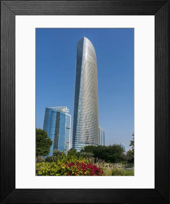 Framed Print : The Landmark skyscraper, Abu Dhabi, United Arab Emirates Framed Print : The Landmark skyscraper, Abu Dhabi, United Arab Emirates