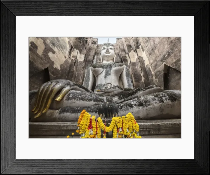 Framed Print : South East Asia, Thailand, Central Thailain, Phitsanulok, Sukhothai, Wat Si Chum Framed Print : South East Asia, Thailand, Central Thailain, Phitsanulok, Sukhothai, Wat Si Chum