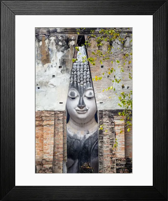 Framed Print : South East Asia, Thailand, Central Thailain, Phitsanulok, Sukhothai, Wat Si Chum Framed Print : South East Asia, Thailand, Central Thailain, Phitsanulok, Sukhothai, Wat Si Chum