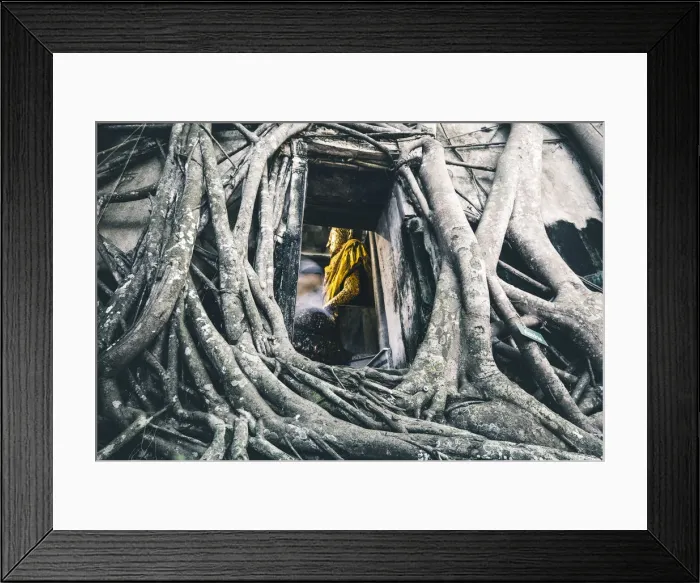 Framed Print : Wat Bang Kung, Samut Songkhram, Bangkok, Thailand Framed Print : Wat Bang Kung, Samut Songkhram, Bangkok, Thailand