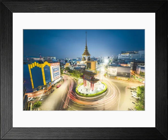 Framed Print : Chinatown Gate, Bangkok, Thailand Framed Print : Chinatown Gate, Bangkok, Thailand
