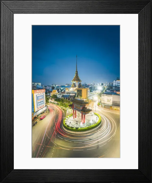 Framed Print : Chinatown Gate, Bangkok, Thailand Framed Print : Chinatown Gate, Bangkok, Thailand