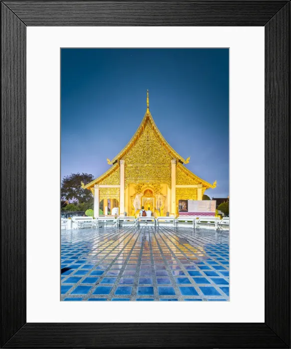 Framed Print : Wat Chedi Luang, Chiang Mai, Thailand