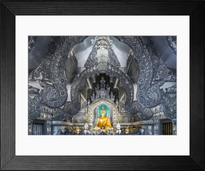 Framed Print : Wat Sri Suphan, Chiang Mai, Thailand Framed Print : Wat Sri Suphan, Chiang Mai, Thailand