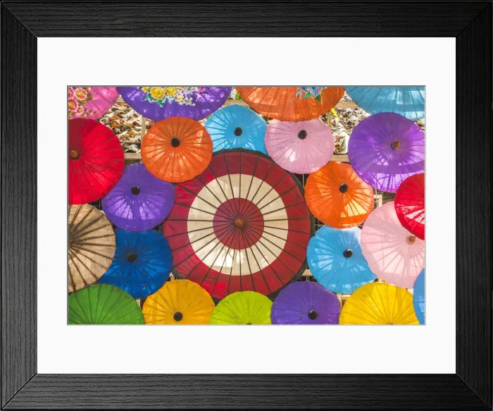 Framed Print : Bo Sang umbrella village, Chiang Mai, Thailand Framed Print : Bo Sang umbrella village, Chiang Mai, Thailand