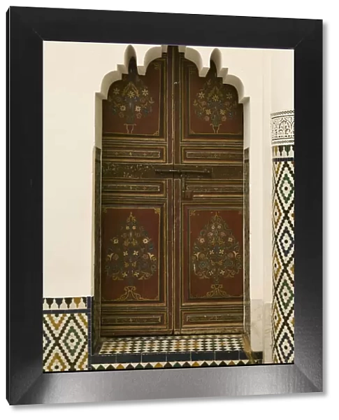 Morocco, Marrakech, Musee de Marrakesh (housed in a restored 19th century riad, Dar