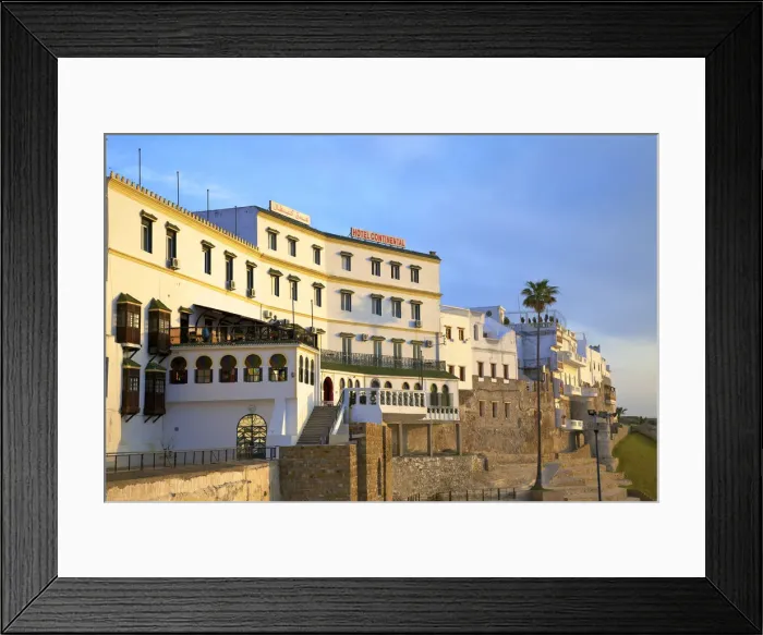 Framed Print : Exterior of Hotel Continental, Tangier, Morocco, North Africa Framed Print : Exterior of Hotel Continental, Tangier, Morocco, North Africa