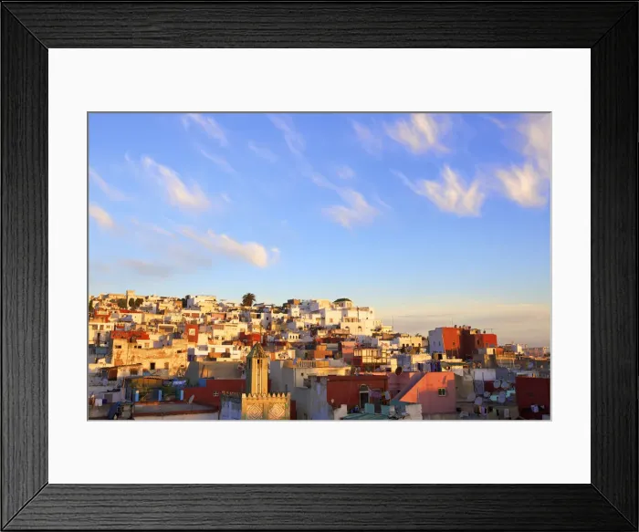 Framed Print : The Kasbah at Sunrise, Tangier, Morocco, North Africa Framed Print : The Kasbah at Sunrise, Tangier, Morocco, North Africa