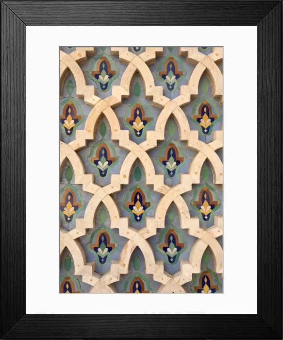 Framed Print : Morocco, Casablanca, Mosque of Hassan II Framed Print : Morocco, Casablanca, Mosque of Hassan II