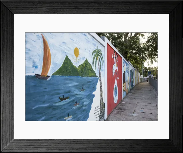 Framed Print : Trou D eau Douce, Flacq, East Coast, Mauritius Framed Print : Trou D eau Douce, Flacq, East Coast, Mauritius