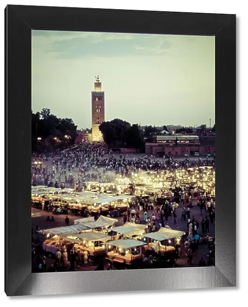 Morocco, Marrakech, Djemaa el-Fna Square